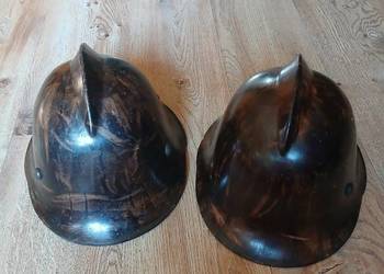 Helm strażacki z PRL u