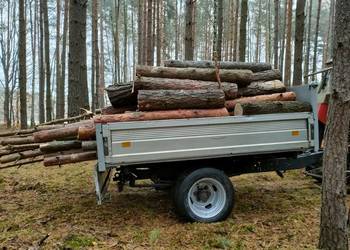 Przyczepa jednoosiowa wywrotka