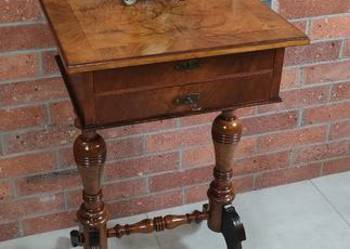 Piękny stolik niciak eklektyczny antyk