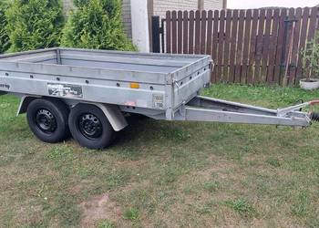 Przyczepka samochodowa zarejestrowana Branderup 3250TB 250x142cm