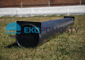 Pływak rurowy PE-HD Ø500mm - 4m, pomost pływający, platforma pływająca