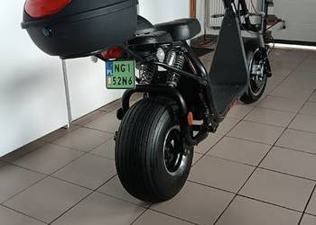 Skuter elektryczny zarejestrowany (90 km przebiegu)