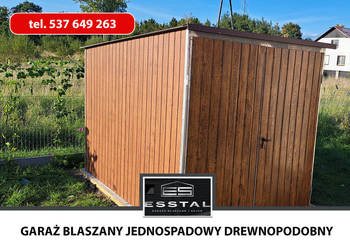 Garaż Blaszany| Blaszak| Witaka Ogrodowa| Schowek| Magazyn - ESSTAL -