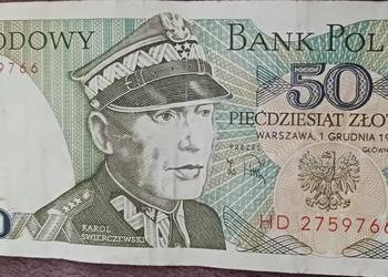 50 złotych 1 XII 1988 r seria HD