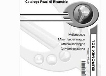 KUHN EUROMIX 3CL paszowóz katalog części zamiennych PL