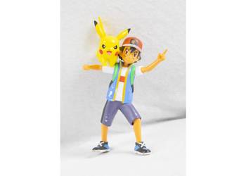 Figurka Ash i Pikachu