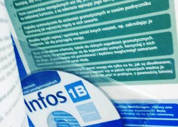 Infos 1b podręcznik niemiecki unikaty antykwariat szkolny