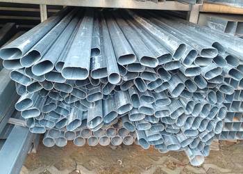 Słupek ocynk owalny 80x40 ścianka 1,5mm