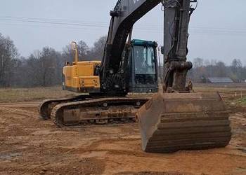 Usługi koparką, ładowarką, minikoparką, wywrotkami