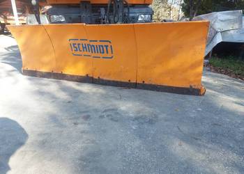 Pług do sniegu schmidt unimog man 4x4