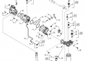 New Holland T6090 Pompa 84347575