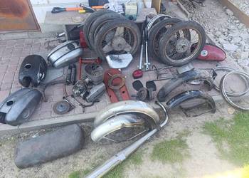 Części do starych motocykli wsk wfm SHL jawa cz MZ Romet Simson 125 175
