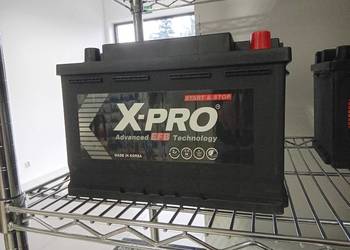 Akumulator X-PRO EFB 70Ah 650A EN Darmowa Dostawa
