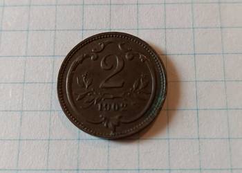 2 HALERZE 1902 ROK - AUSTRO-WĘGRY