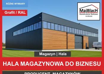 Duży Grafitowy Garaż Blaszany |Wiata |Hala |Magazyn – Maj-BlacH
