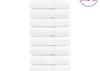 Ręczniczki premium SOLUND 50 szt. białe 30x30 cm 600 g/m2 WM-137119