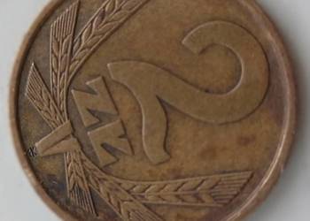 Moneta  2 zł 1976 r.  bez znaku mennicy