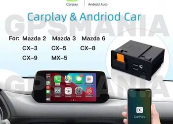 Mazda moduł Android Auto Apple CarPlay do systemu MZD CONNECT CX-3 CX-5, 6