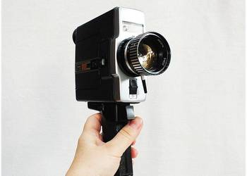 Stara Kamera filmowa LOMO 214 M Super 8mm z ZSRR + Futerał Sprawna !!