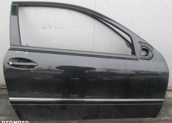 MERCEDES clc 203 drzwi prawe lewe srebrne czarne coupé