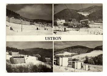 USTROŃ POLANA JASZOWIEC CZARNO BIAŁA WIELOWIDOKOWA USTROŃ POLANA JASZOWIEC CZARNO BIAŁA WIELOWIDOKOWA