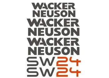 Naklejki oklejenie Wacker Neuson SW24 Zamiennik