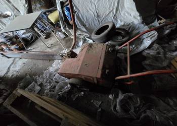 Pila elektryczna do ciecia papieru bel siana i slomy prowadnica 250cm
