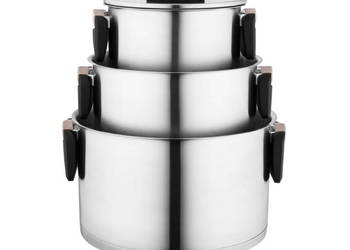 Zestaw garnków SMART – 6 elementów (16/20/24 cm)