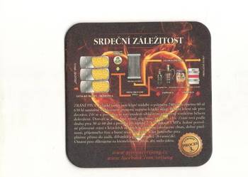 Svijany  - podstawka do piwa. Nr. 15.