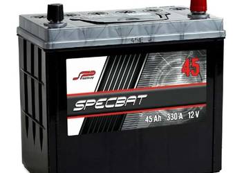 Akumulator 45Ah 330A EN Japan Specbat prawy plus