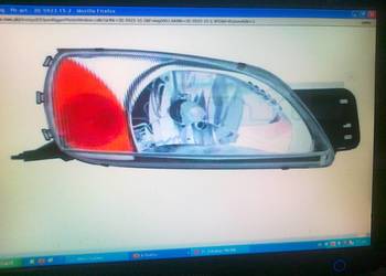 REFLEKTOR LE/PR Z SILNIKIEM H4 DO:FORD FIESTA 99-02