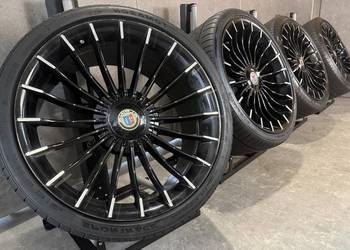 20 cali do F10 F11 F11 F06 styl Alpina felgi alusy koła komplet z oponami 5
