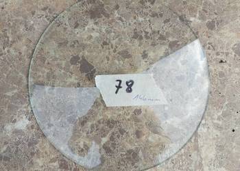 78 Szkło szyba wypukła starego zegara 146mm