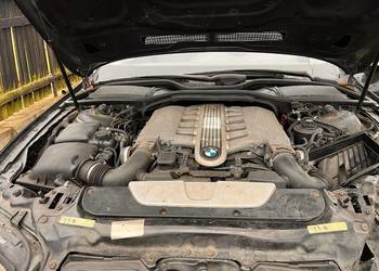 BMW E65 e66 części silnik v12 n73b60 760li tapicerka skóra wnętrze