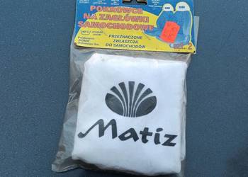 Pokrowce na zagłówki 2 sztuki Daewoo Matiz 2x pokrowiec zagłówek