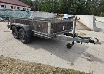 Przyczepka samochodowa BÖCKMANN HT2 (DMC 2700 kg) z hamulcem