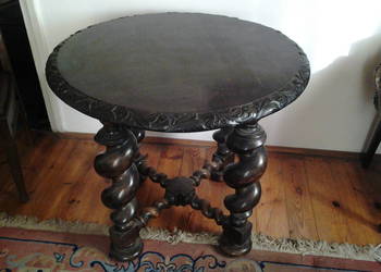 Dębowy stół gdański