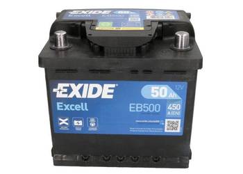 Akumulator 50Ah 450A Exide Excell EB500