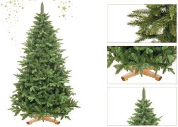 Choinka sztuczna świerk syberyjski 150cm + stojak drewniany
