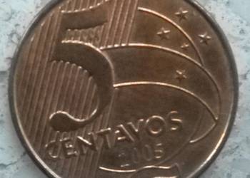 BRAZYLIA-5 CENTAVOS-2005 r