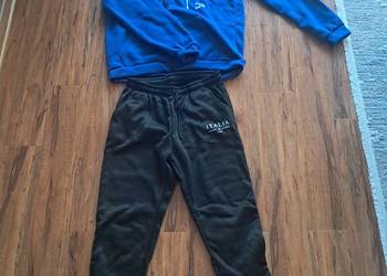 nowy męski dres rozmiar z metki XL ale to raczej L brak metki