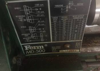 Tokarka ferm md500 220v  tanioo ,okazja