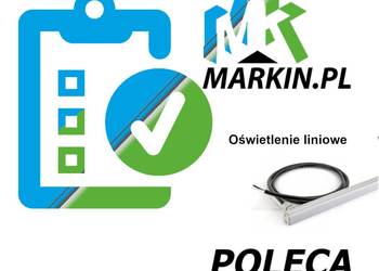 Oświetlenie ogrodowe - świecąca linia 0,5 m