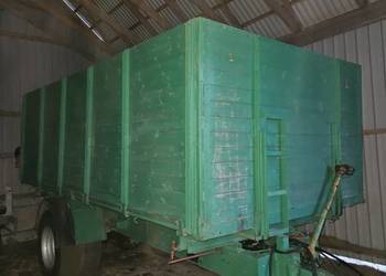 Przyczepa Przeładunkowa Wywrotka 10 TON Tandem przeładowcza Hydraulika Wóz