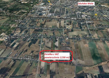 Grunt Opiesin 1238m2