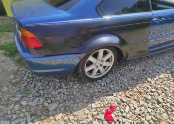 BMW E46 M3 felony błotnik tylne nakładki poszerzenia laminat
