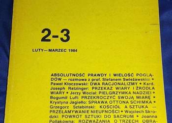 Więź. Nr 2-3 (304-305) luty-marzec 1984