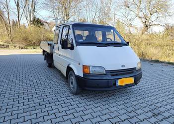 Ford Transit 2.5D 6 osob Skrzynia Doka 3.2mx2.1m ZAMIANA