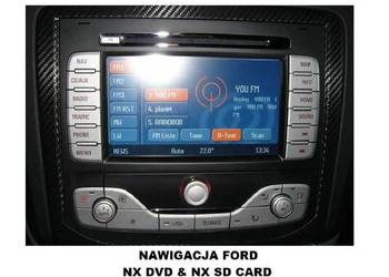 Polskie menu polski lektor nawigacja Mapa Ford NX DVD NX SD MONDEO KUGA Łód