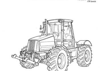 DTR Instrukcja operatora, katalog obsługi , UDT- serwis - JCB Fastrac 1135